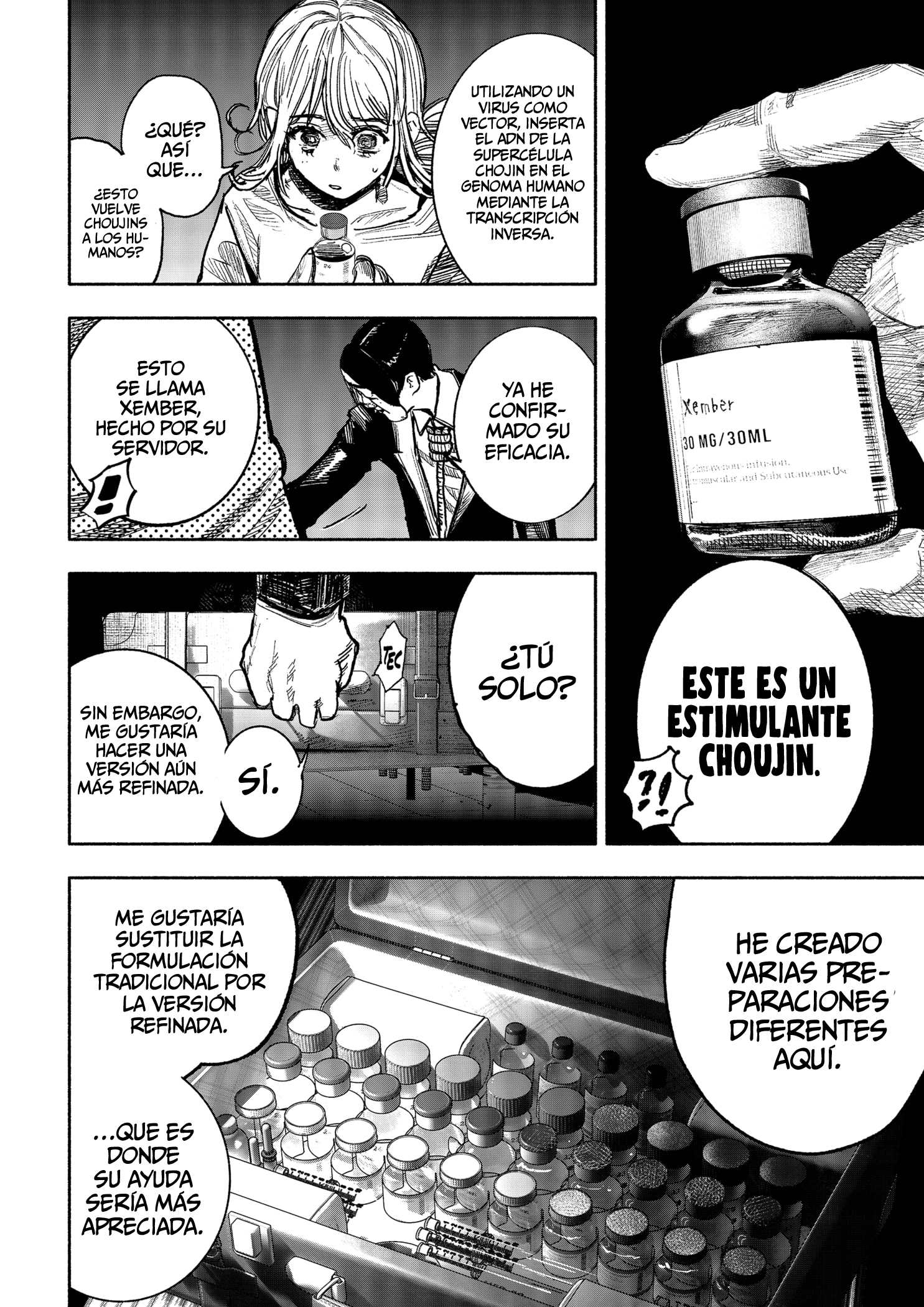 Read Choujin X ES Manga Online