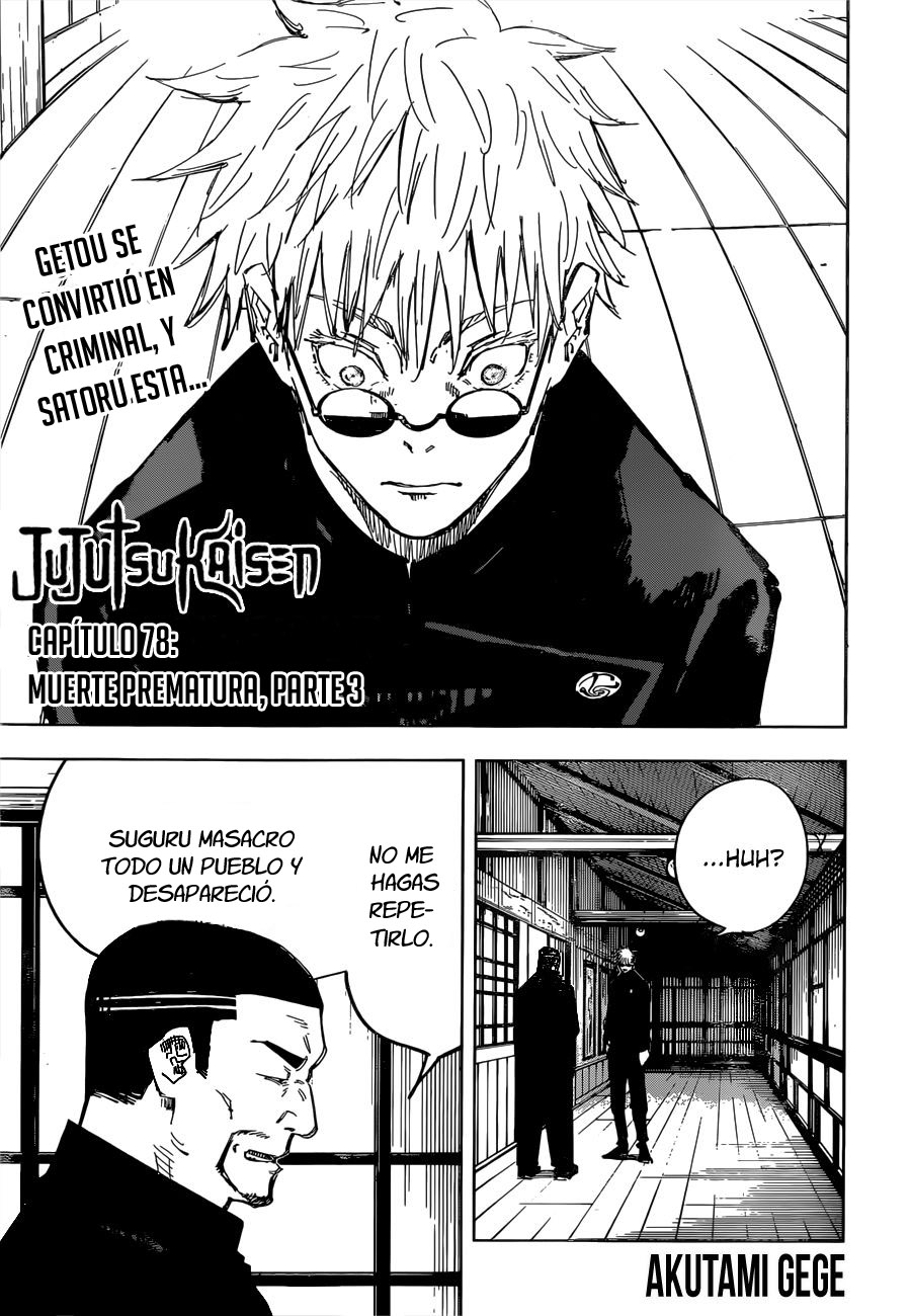 Read Jujutsu Kaisen ES Manga Online