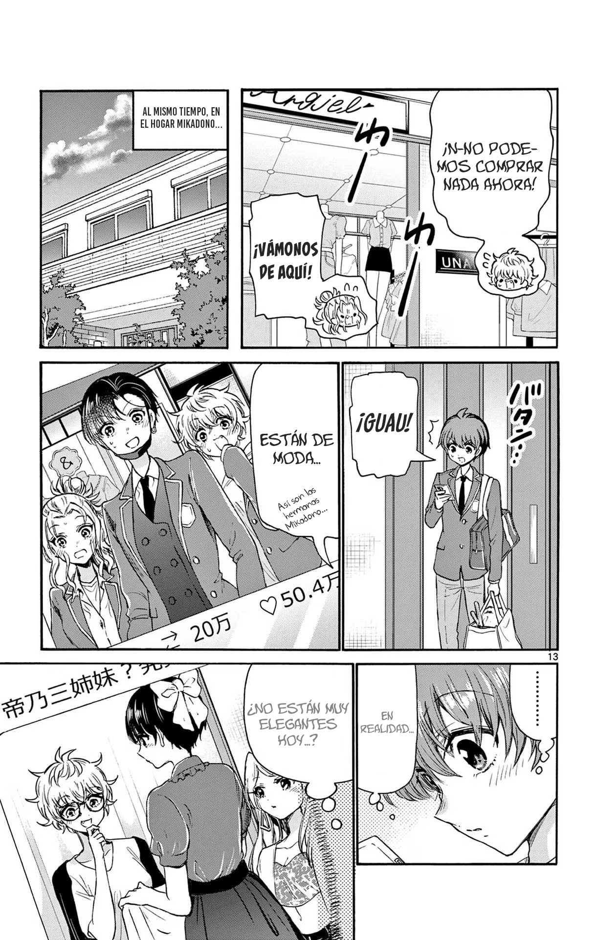 Read Mikadono Sanshimai wa Angai, Choroi ES Manga Online