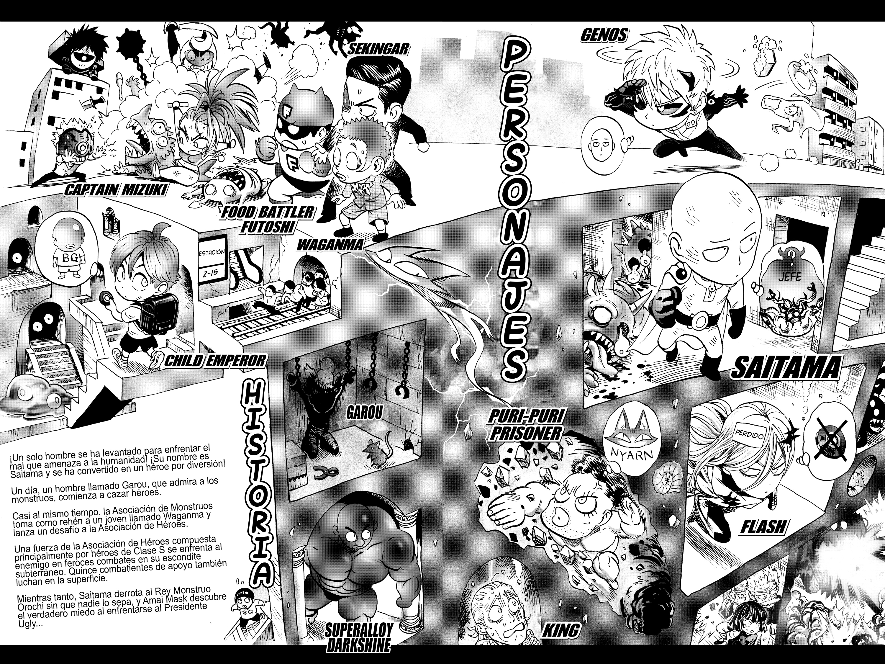 Read One Punch-Man ES Manga Online