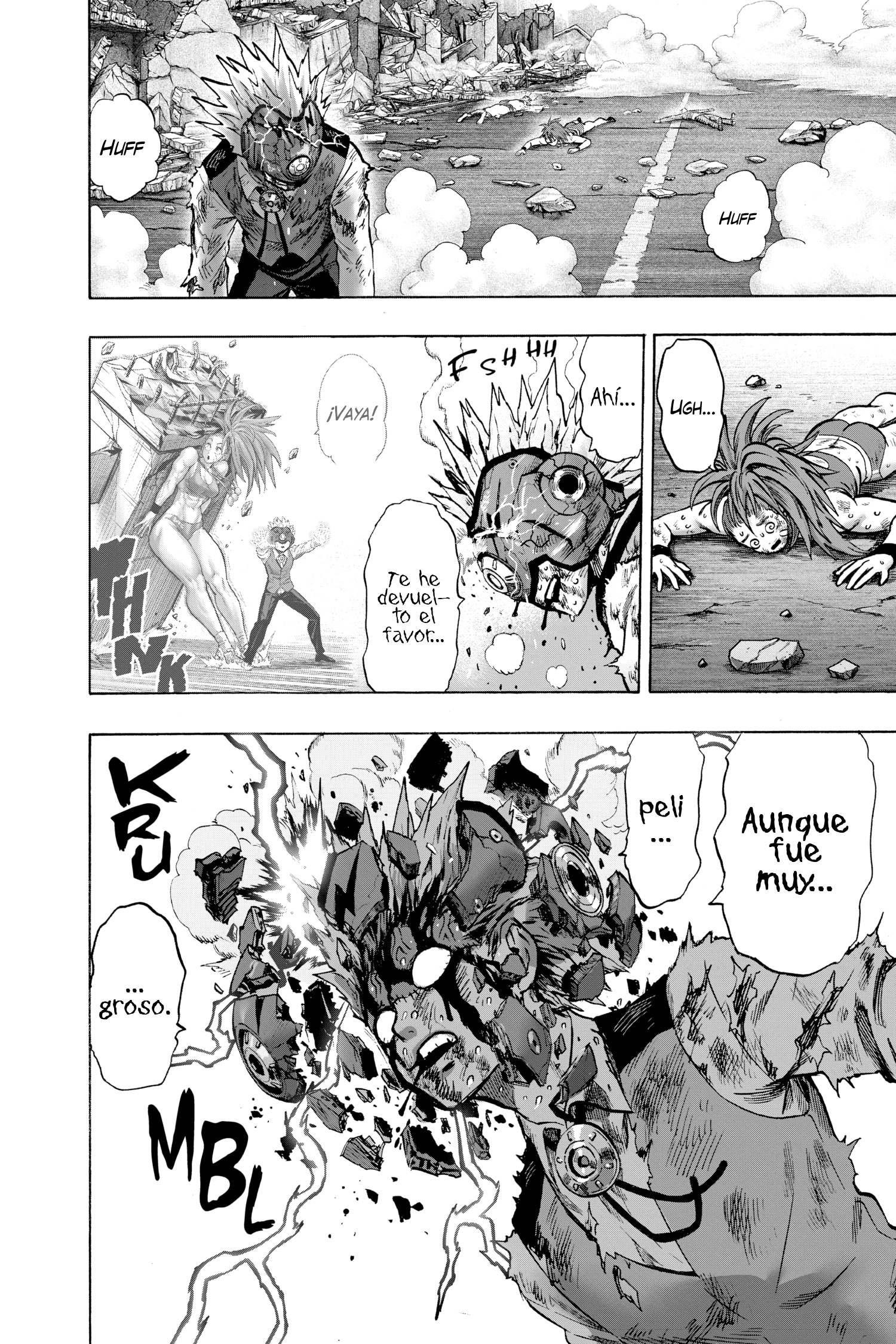 Read One Punch-Man ES Manga Online