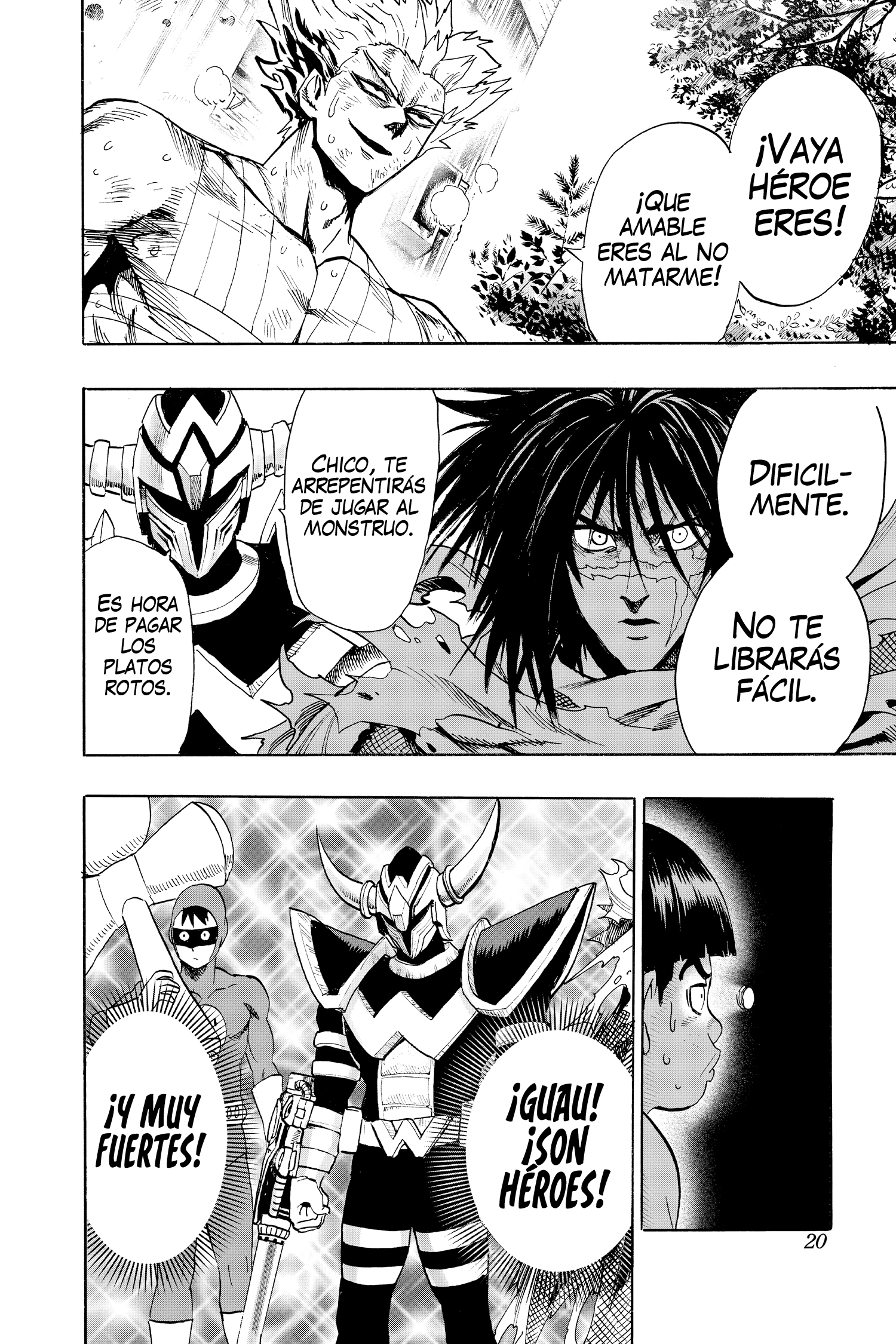 Read One Punch-Man ES Manga Online