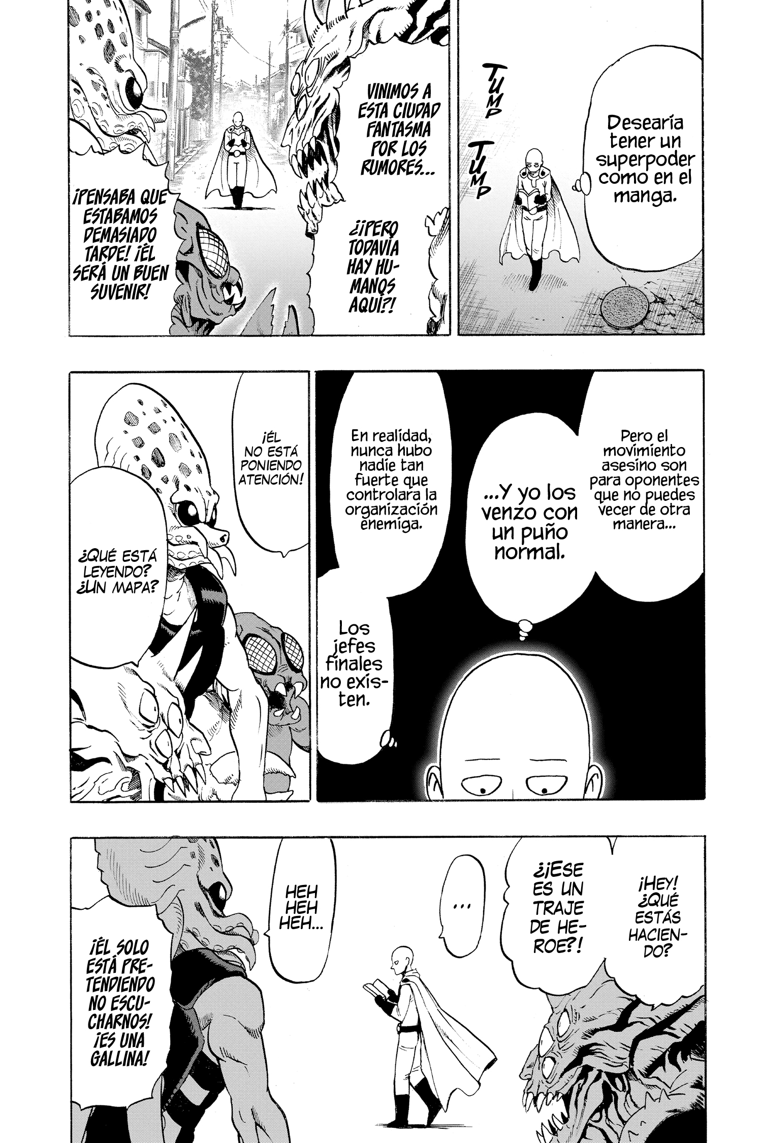 Read One Punch-Man ES Manga Online