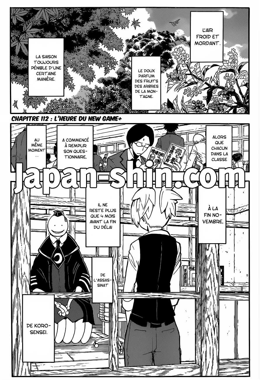 Read Ansatsu Kyoushitsu FR Manga Online