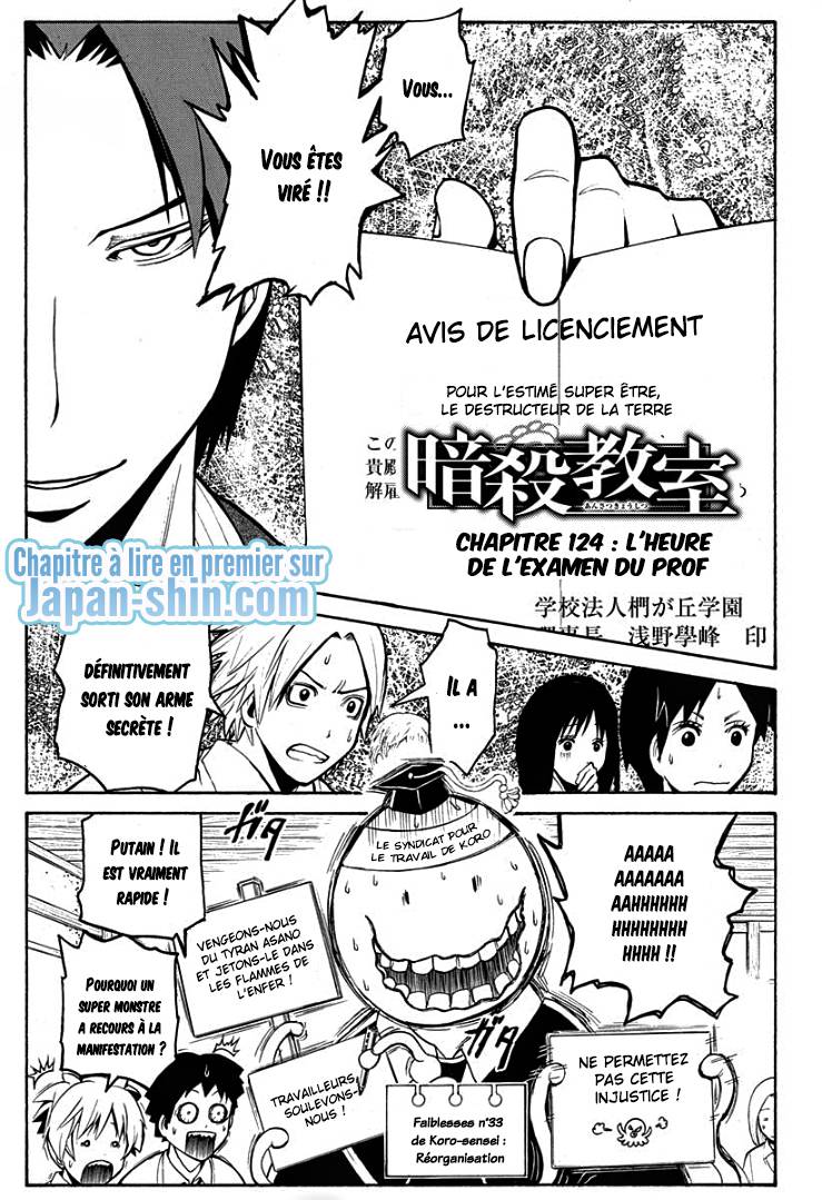 Read Ansatsu Kyoushitsu FR Manga Online