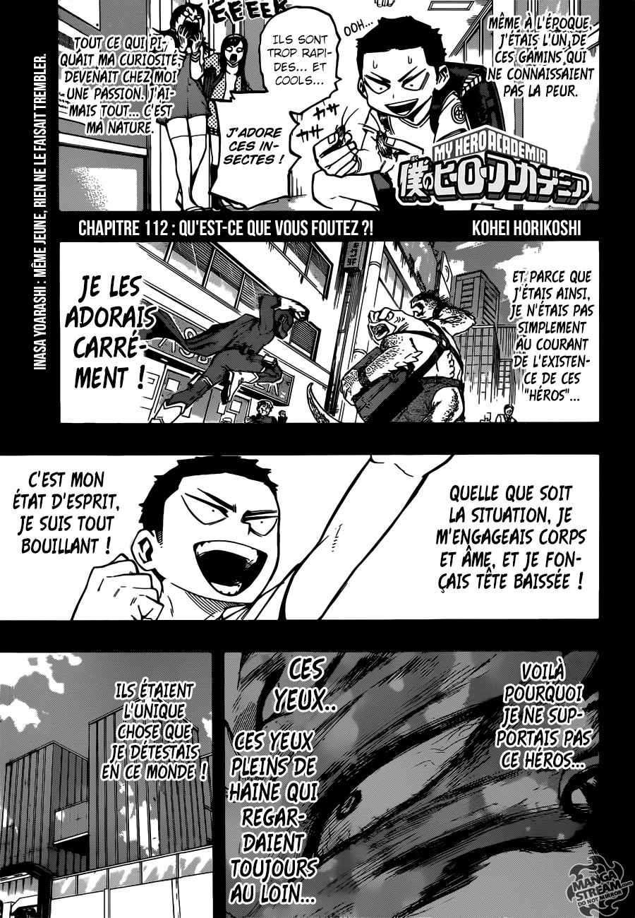 Read Boku no Hero Academia FR Manga Online
