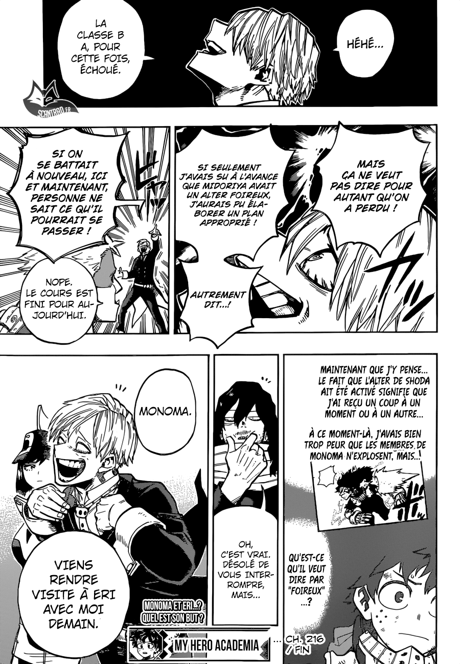 Read Boku no Hero Academia FR Manga Online