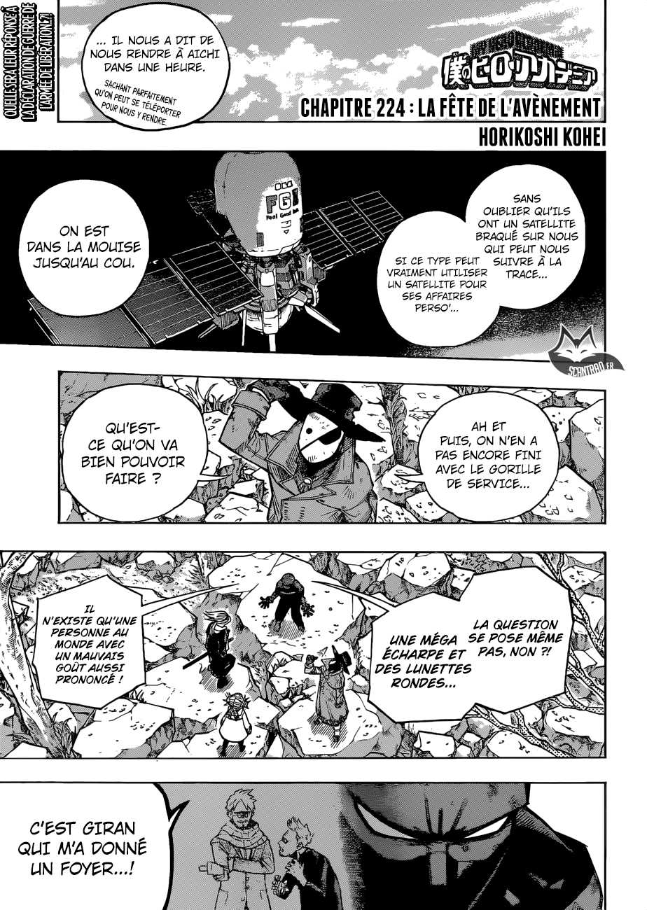 Read Boku no Hero Academia FR Manga Online