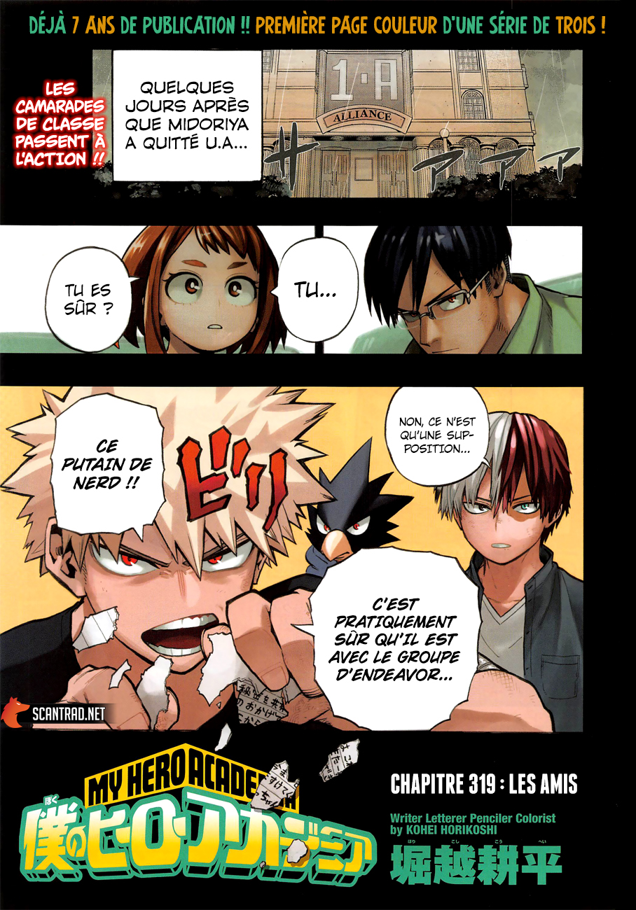 Read Boku no Hero Academia FR Manga Online
