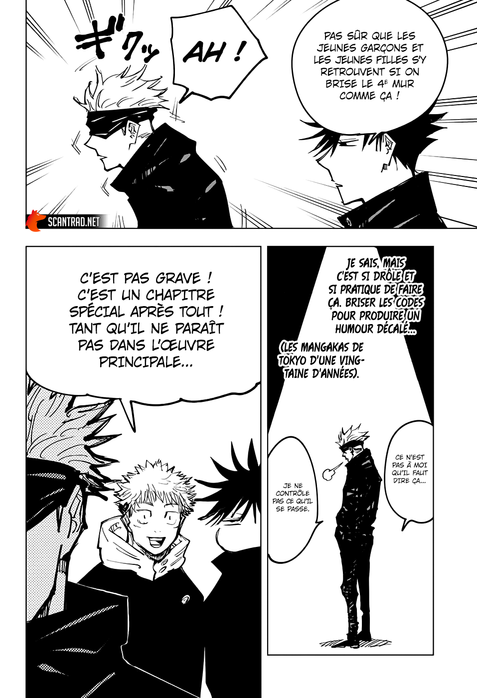 Read Jujutsu Kaisen FR Manga Online