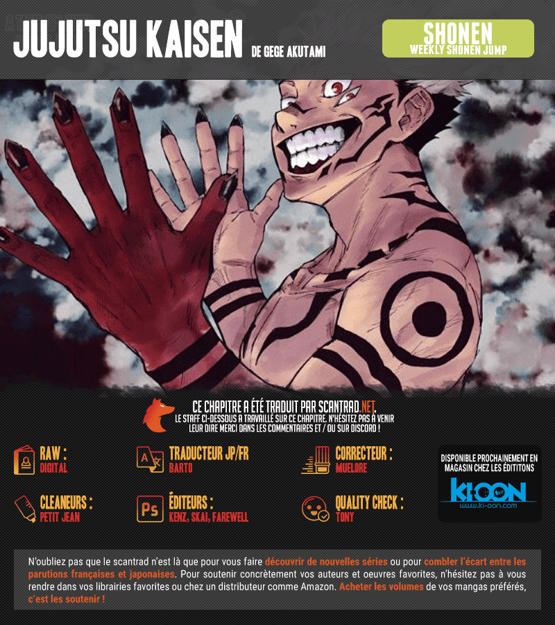 Read Jujutsu Kaisen FR Manga Online
