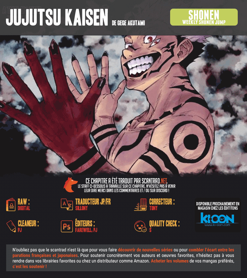 Read Jujutsu Kaisen FR Manga Online