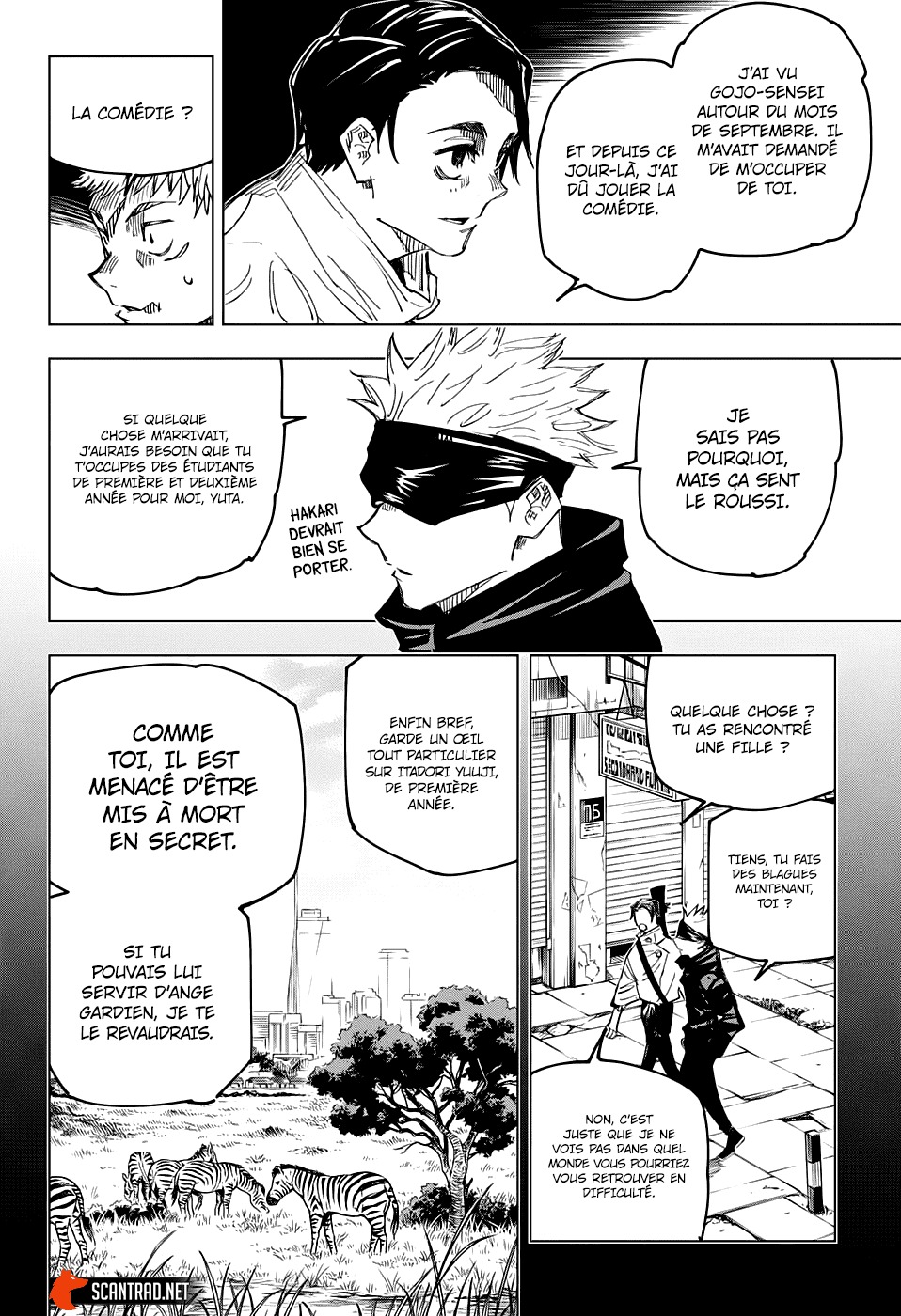 Read Jujutsu Kaisen FR Manga Online