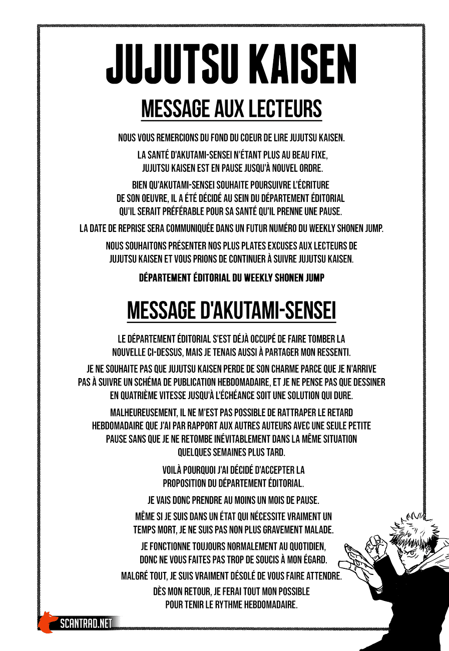 Read Jujutsu Kaisen FR Manga Online