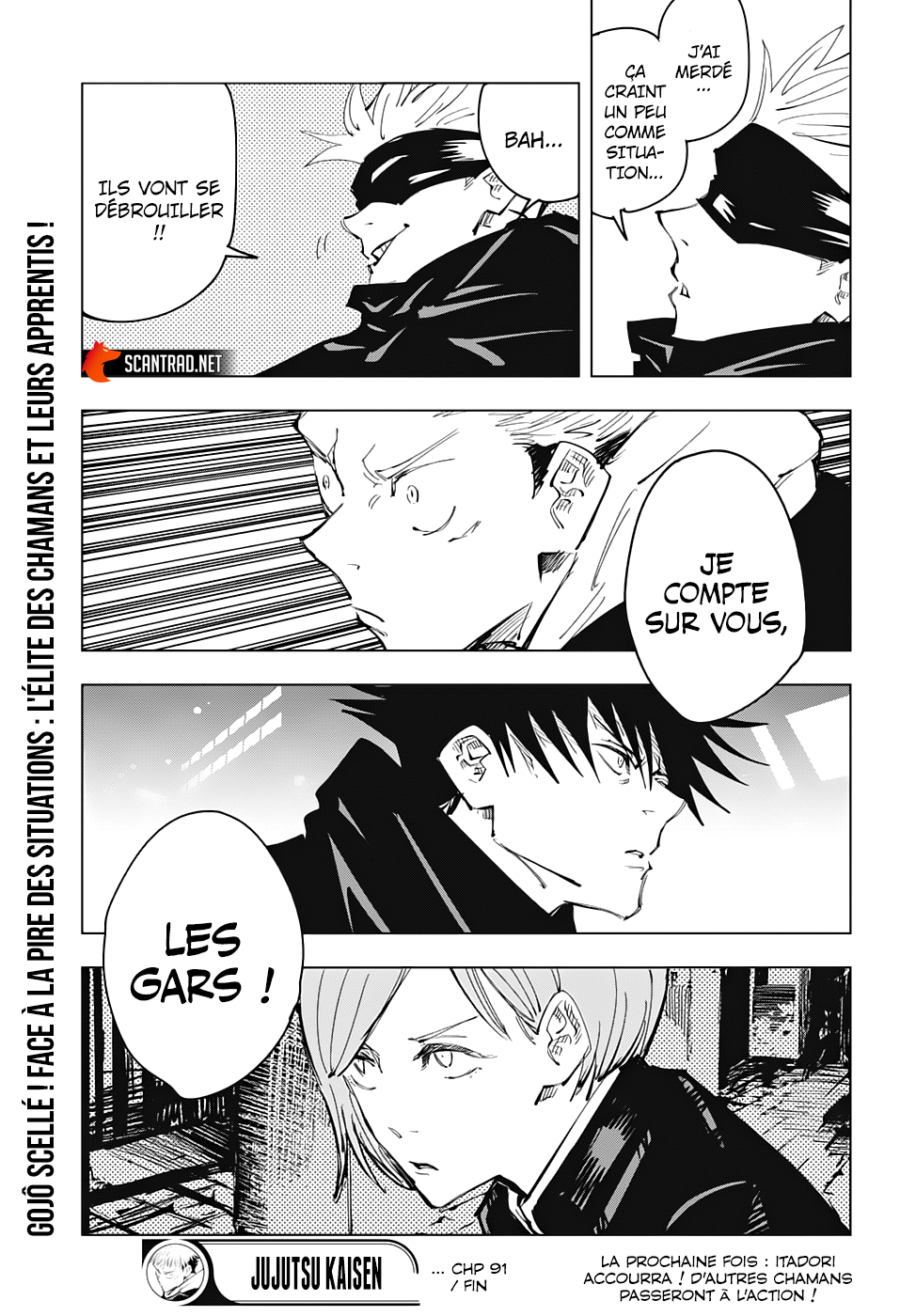 Read Jujutsu Kaisen FR Manga Online