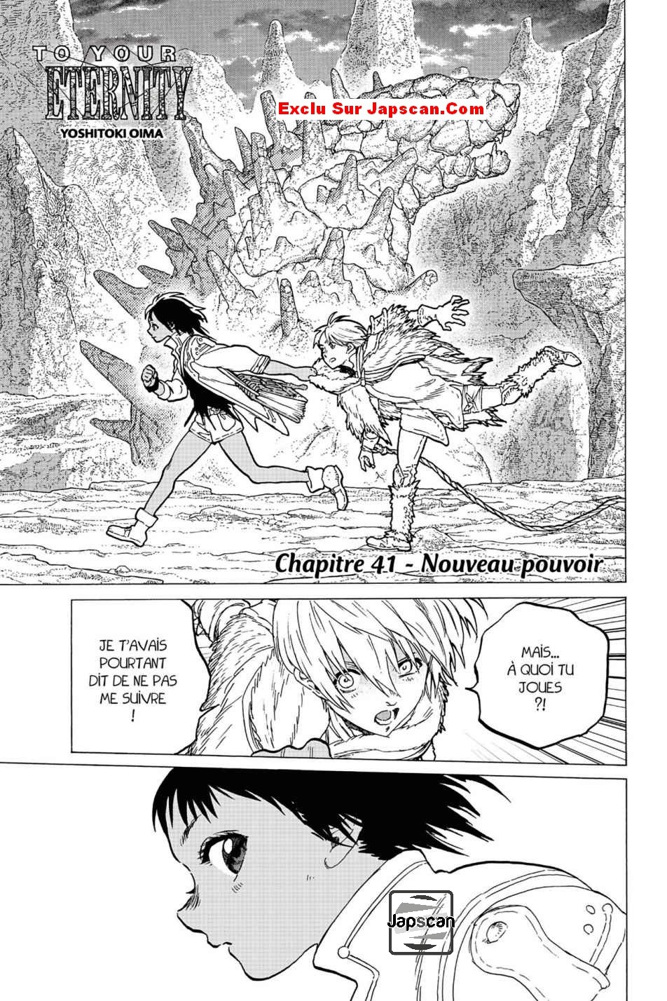 Read To Your Eternity FR Manga Online