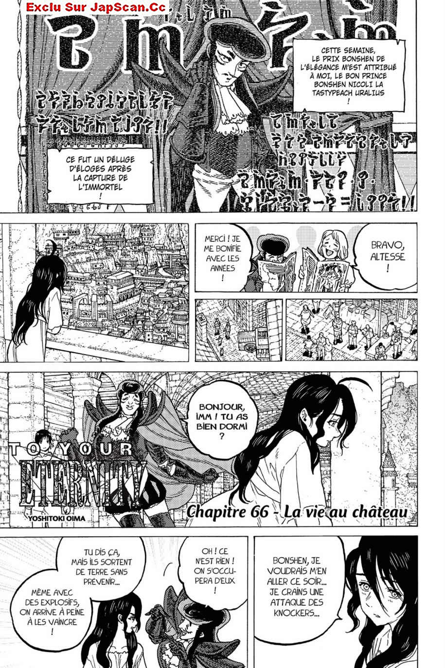 Read To Your Eternity FR Manga Online