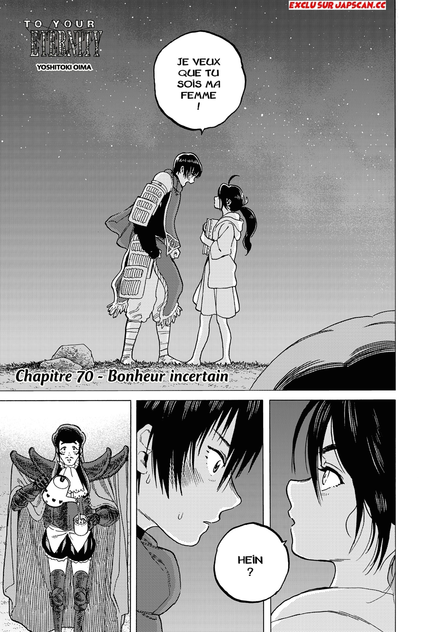 Read To Your Eternity FR Manga Online