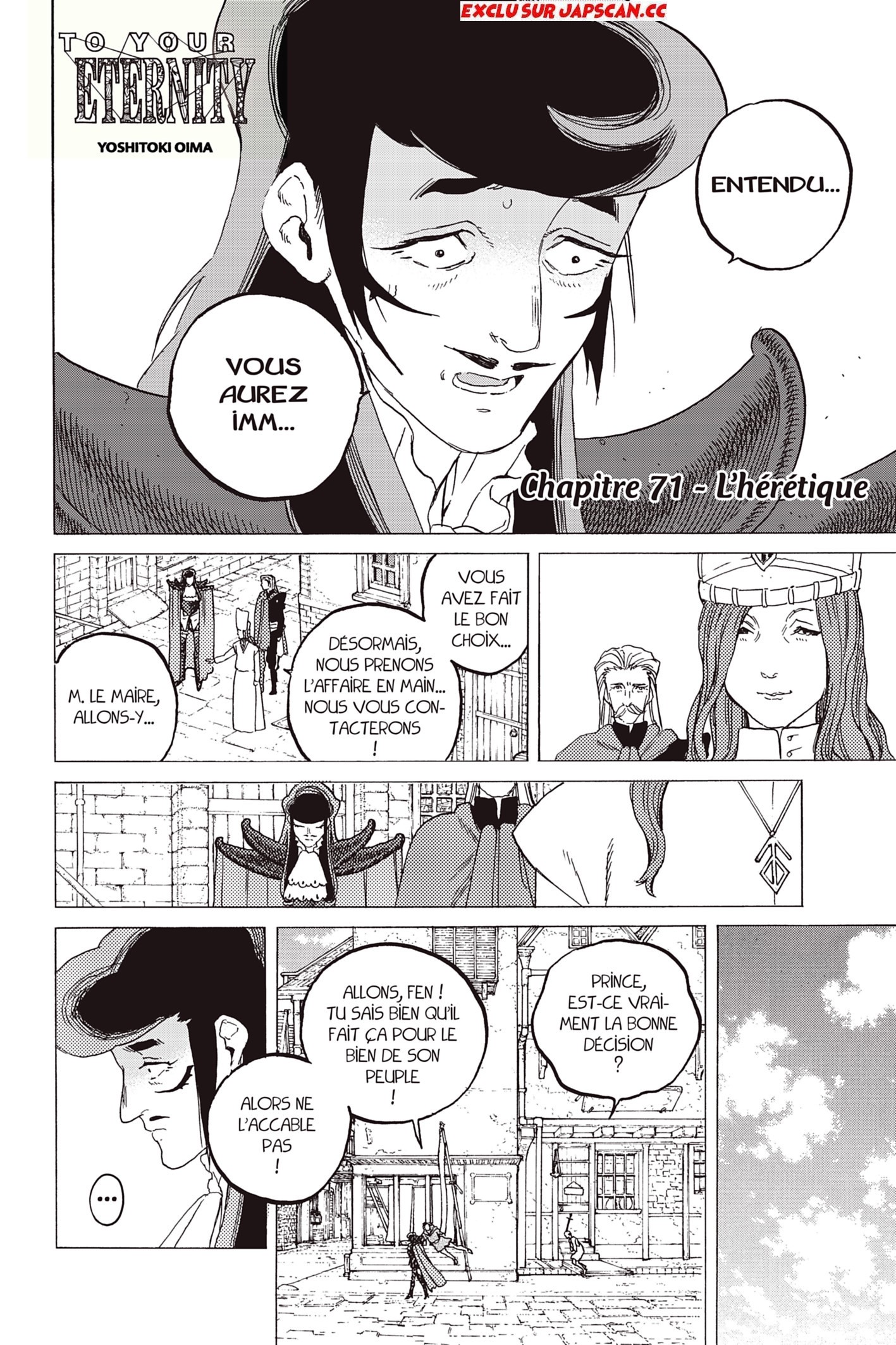 Read To Your Eternity FR Manga Online