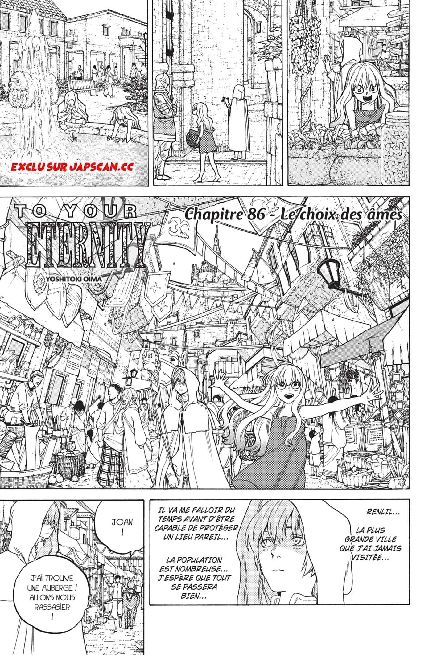 Read To Your Eternity FR Manga Online