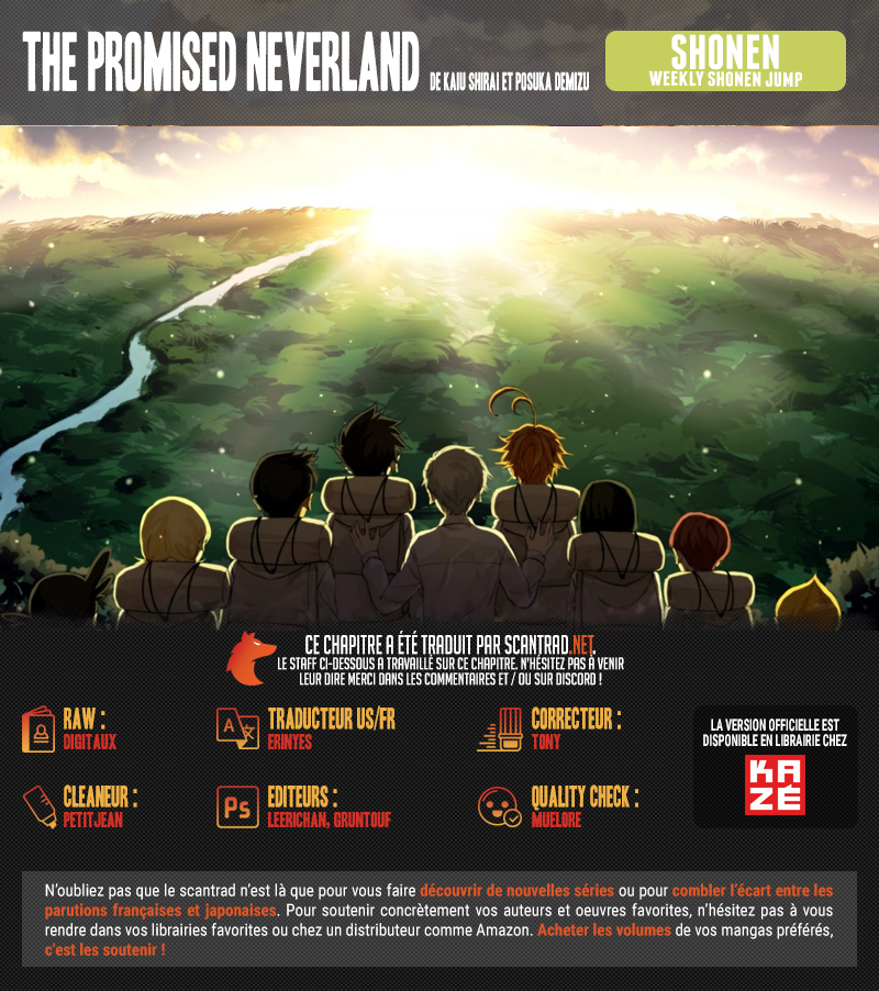 Read Yakusoku No Neverland FR Manga Online