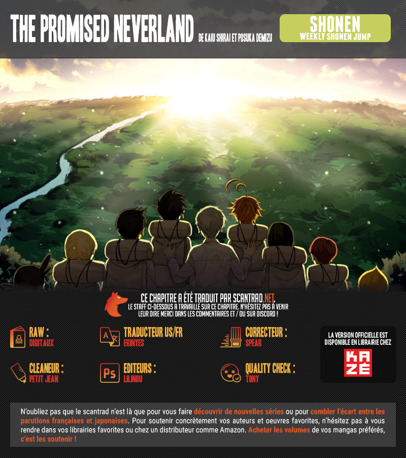 Read Yakusoku No Neverland FR Manga Online
