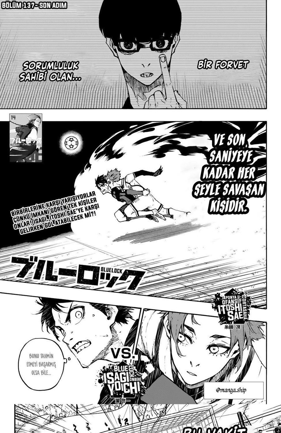 Read Blue Lock TR Manga Online