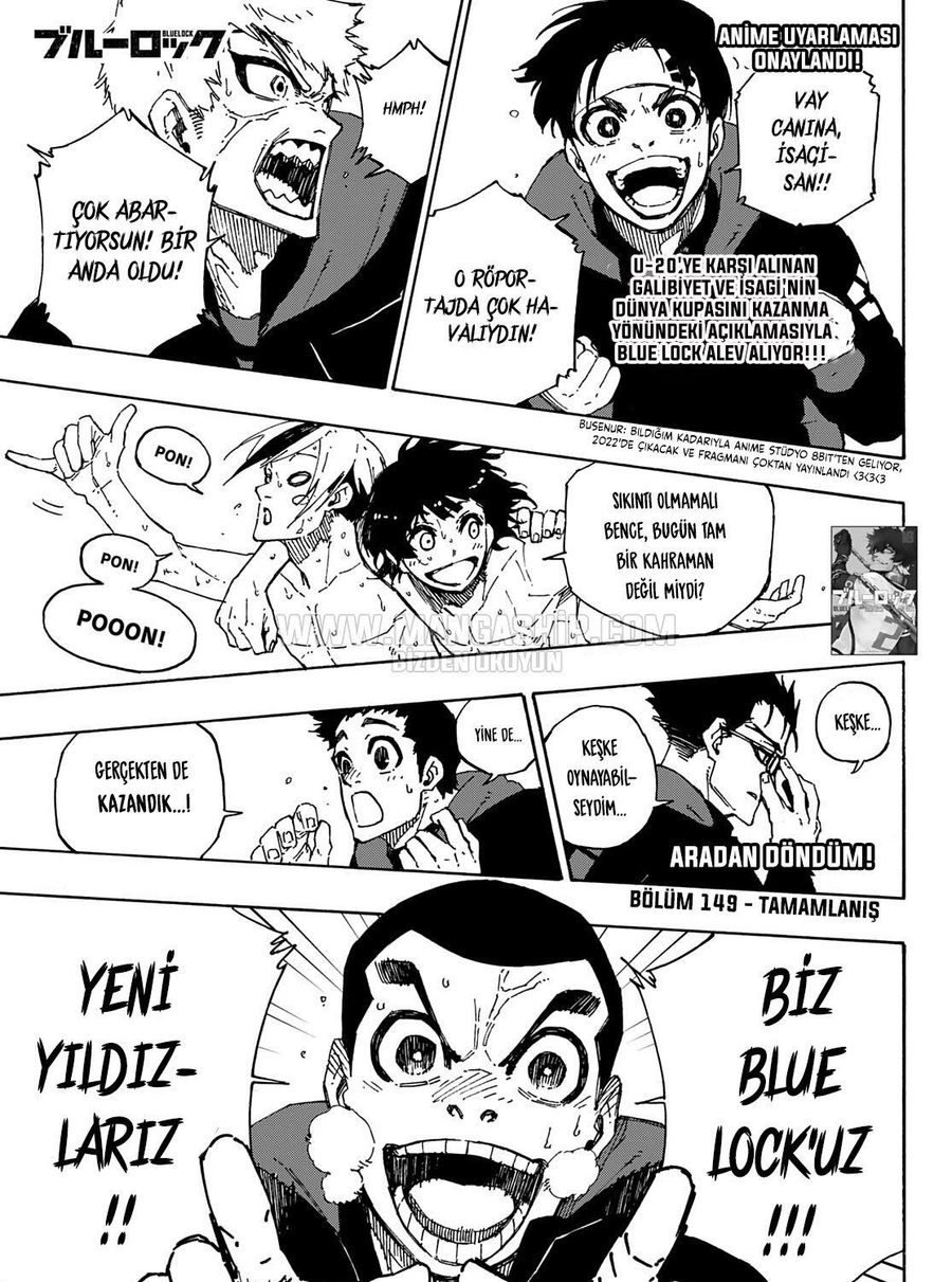 Read Blue Lock TR Manga Online