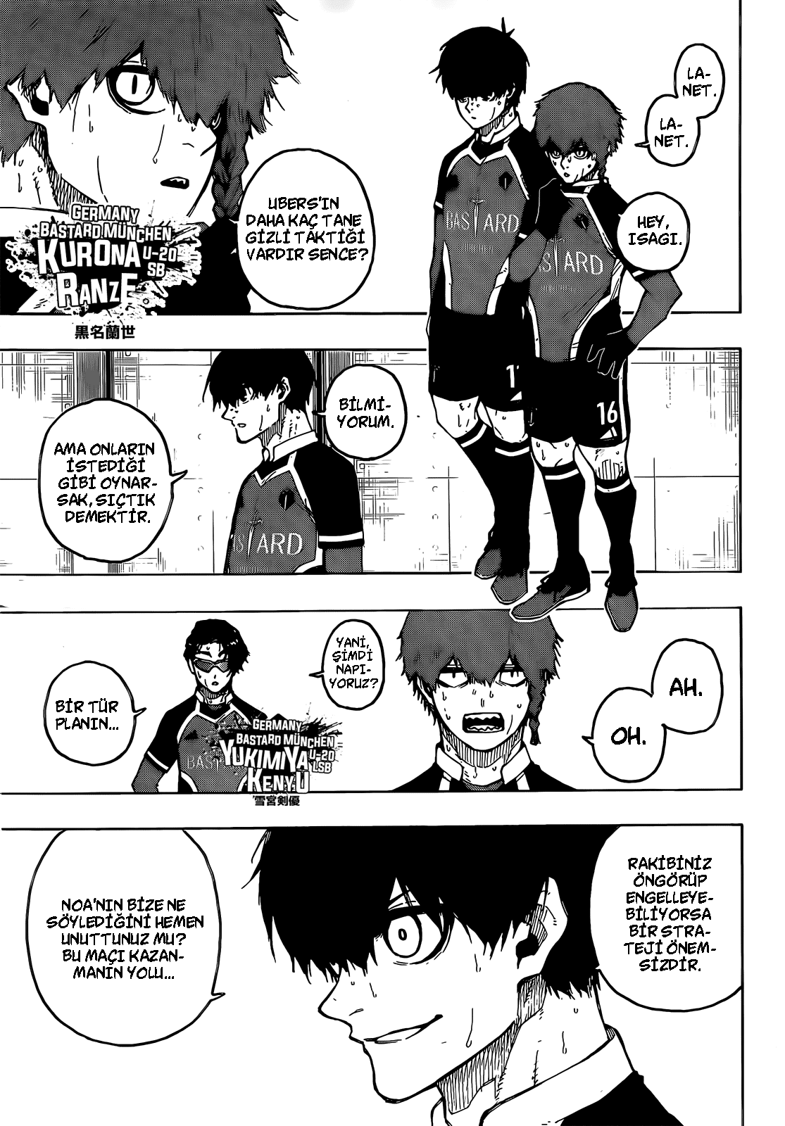 Read Blue Lock TR Manga Online