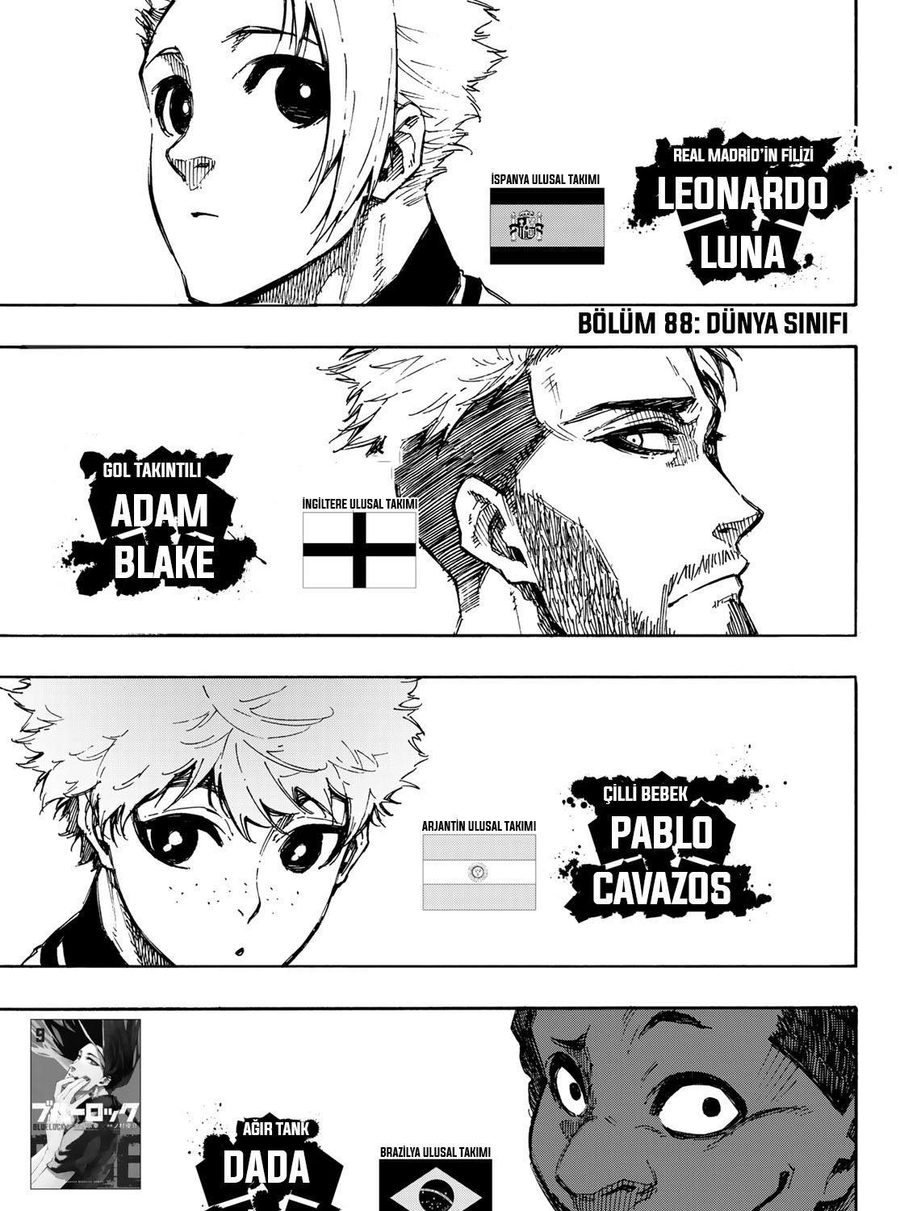 Read Blue Lock TR Manga Online