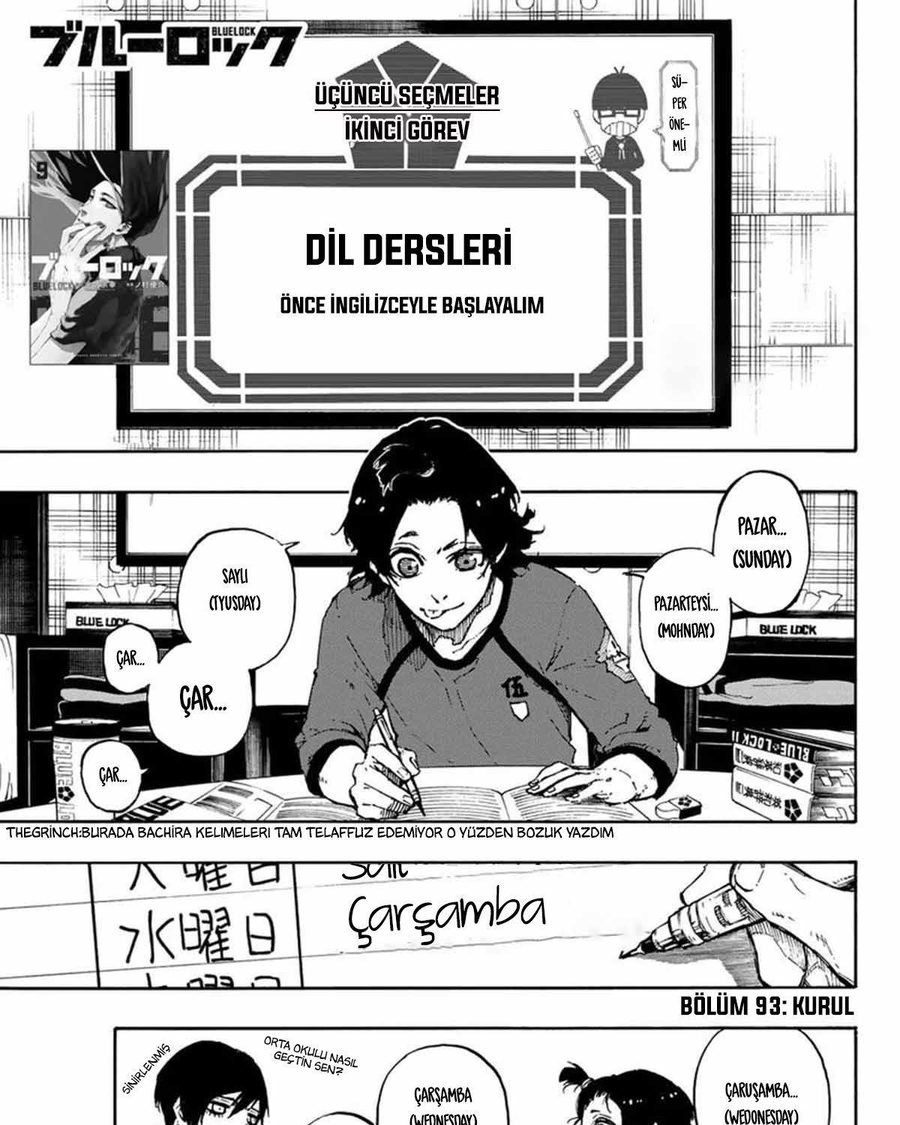 Read Blue Lock TR Manga Online