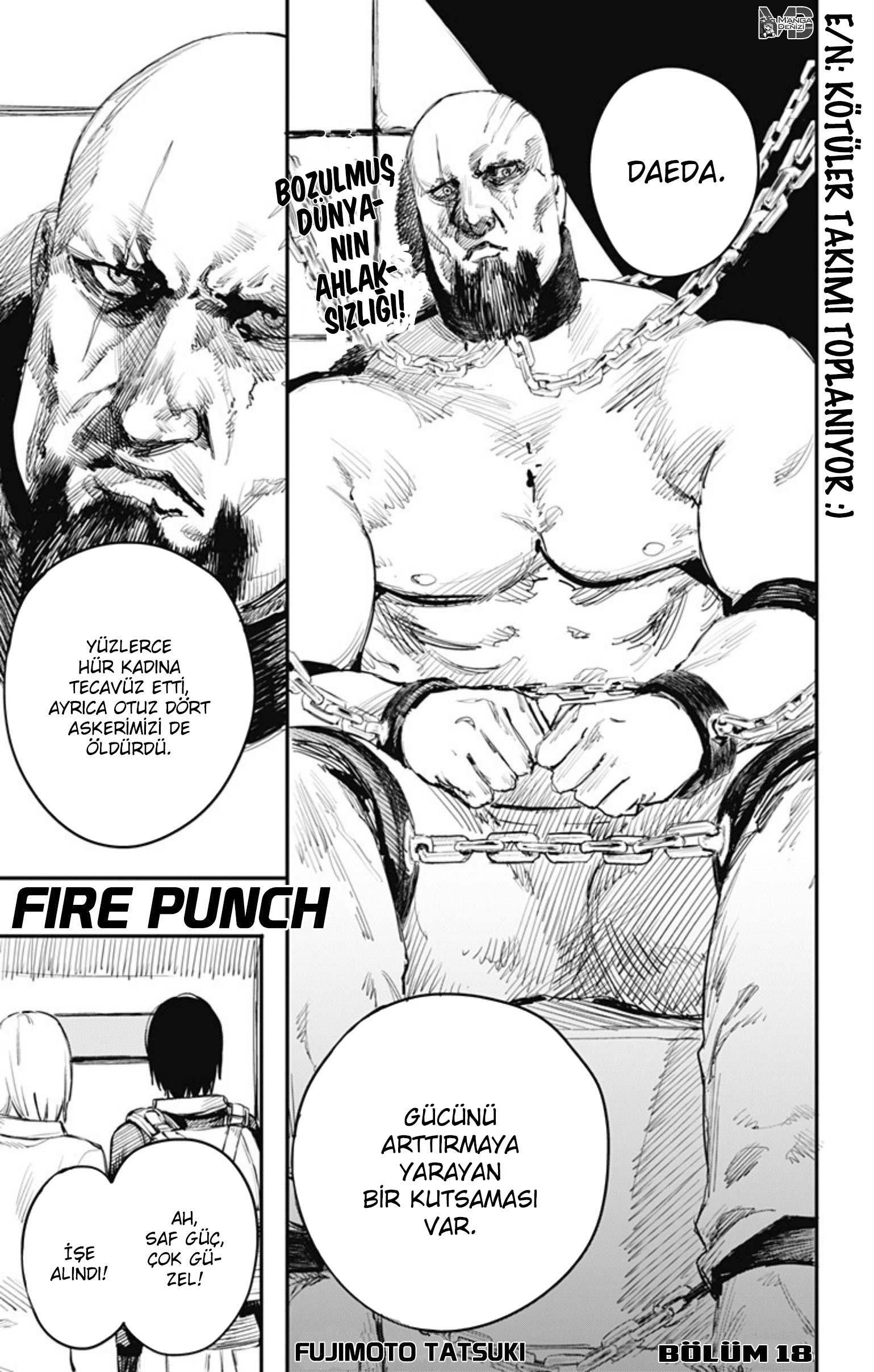 Read Fire Punch TR Manga Online